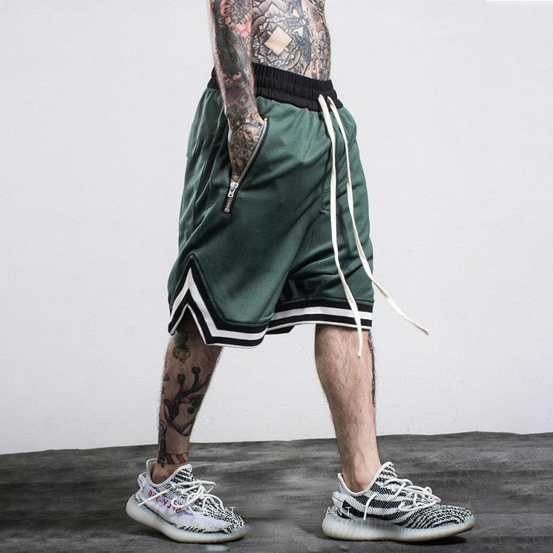 "Shorts décontractés pour homme avec style hip hop"