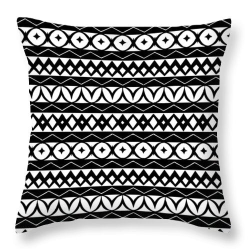 Simple Black and White Peach Skin Pillowcase | AOMshop