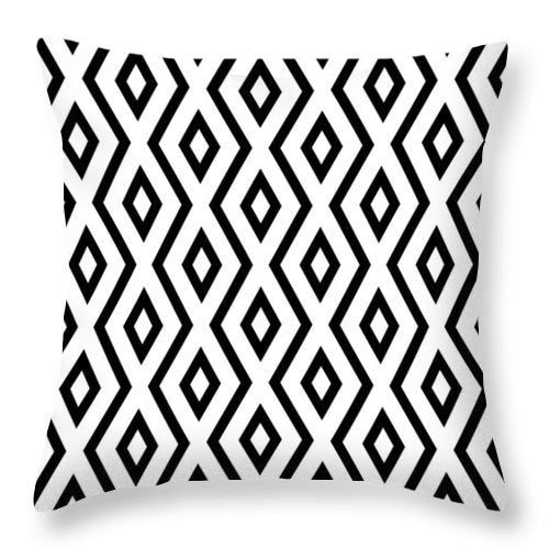 Simple Black and White Peach Skin Pillowcase | AOMshop