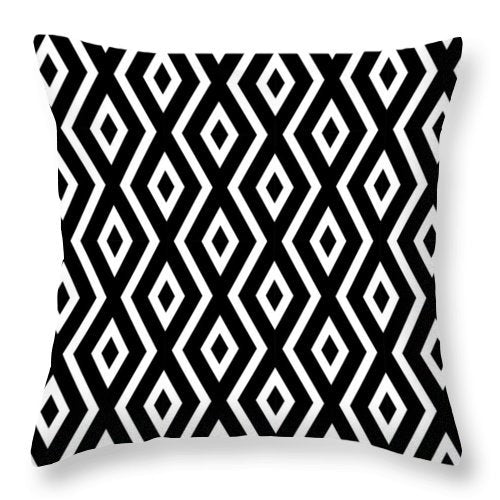 Simple Black and White Peach Skin Pillowcase | AOMshop