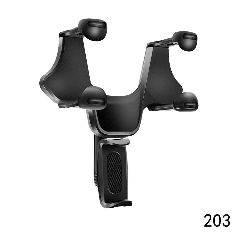 Support smartphone noir réglable pour voiture pour iPhone 6 8 Samsung Xiaomi 6 6X Default Title