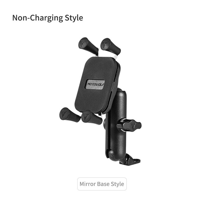 Support universel pour téléphone portable à 360 degrés pour moto ou vélo No Charge Mirror