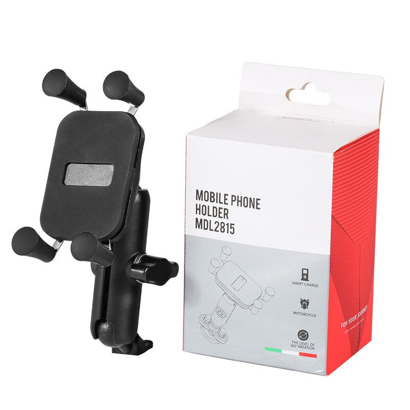 Support universel pour téléphone portable à 360 degrés pour moto ou vélo