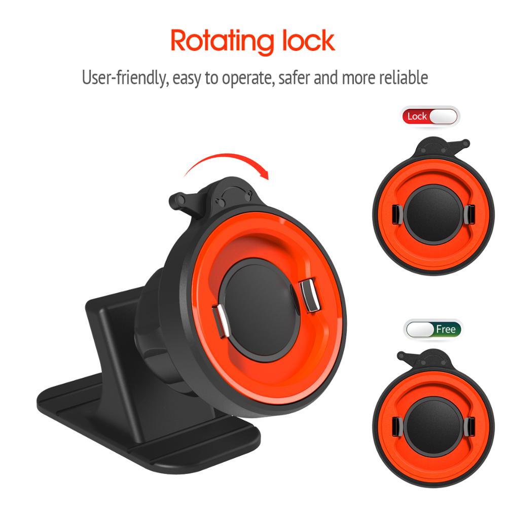 Support universel pour téléphone portable pour tableau de bord de voiture