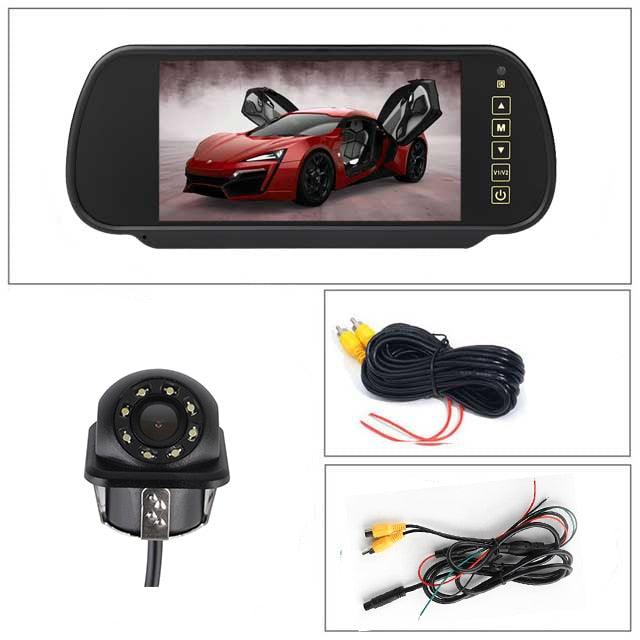 Système de stationnement avec caméra de recul pour voiture monitor 1661-8