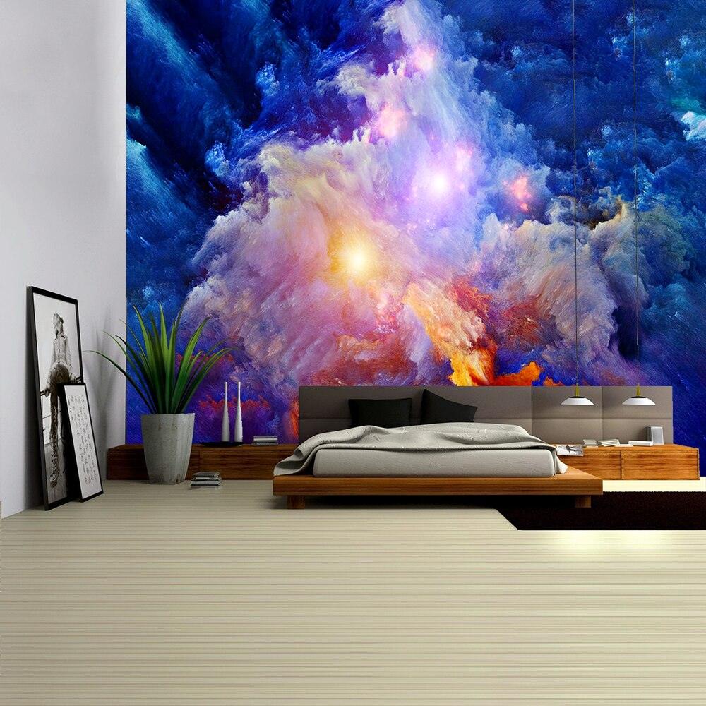 Tenture Murale Psychédélique 3D Galaxy gt207-3