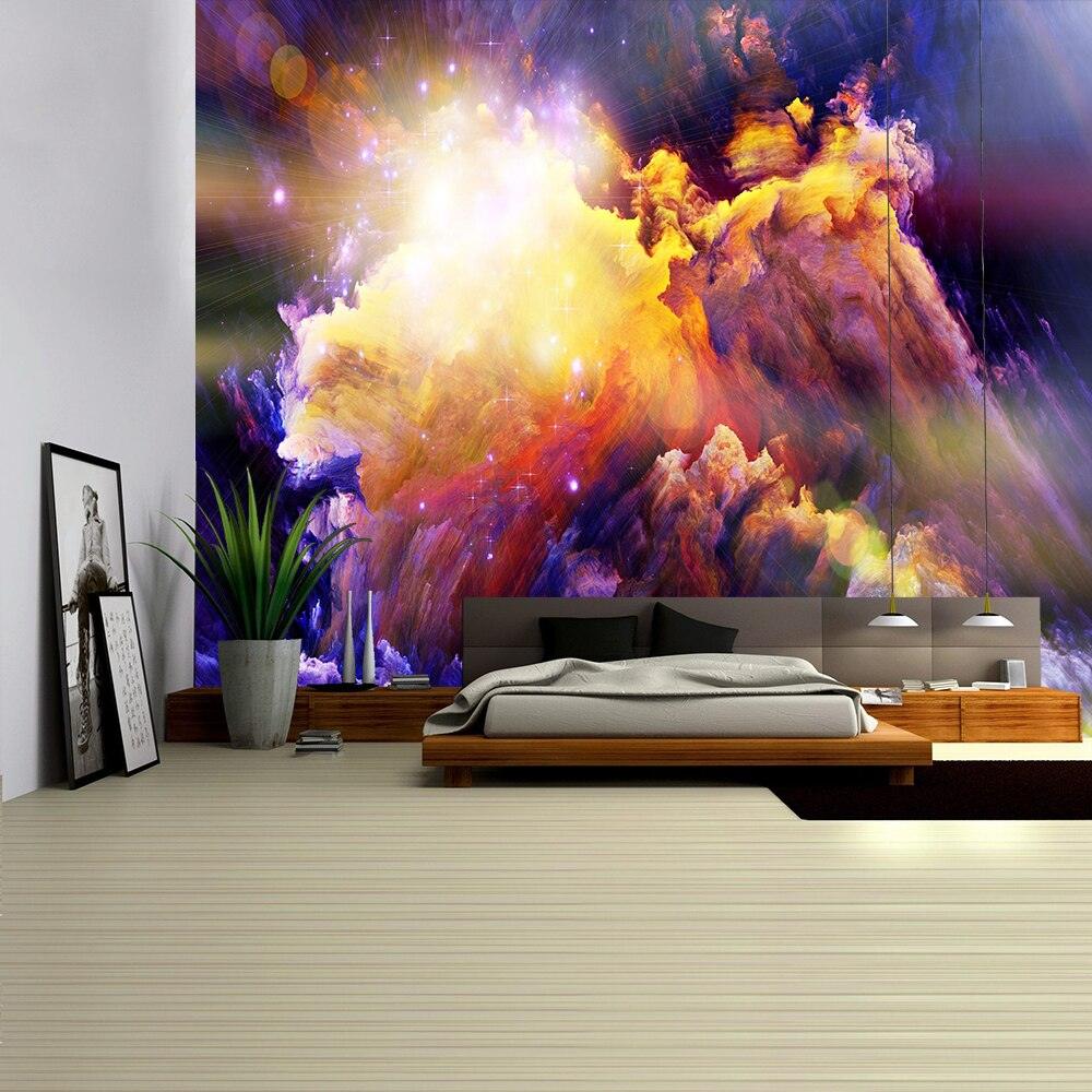 Tenture Murale Psychédélique 3D Galaxy gt207-6