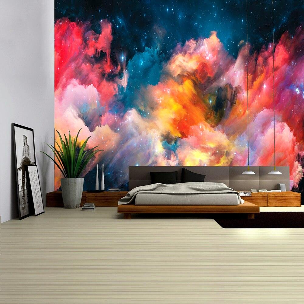 Tenture Murale Psychédélique 3D Galaxy gt207-4
