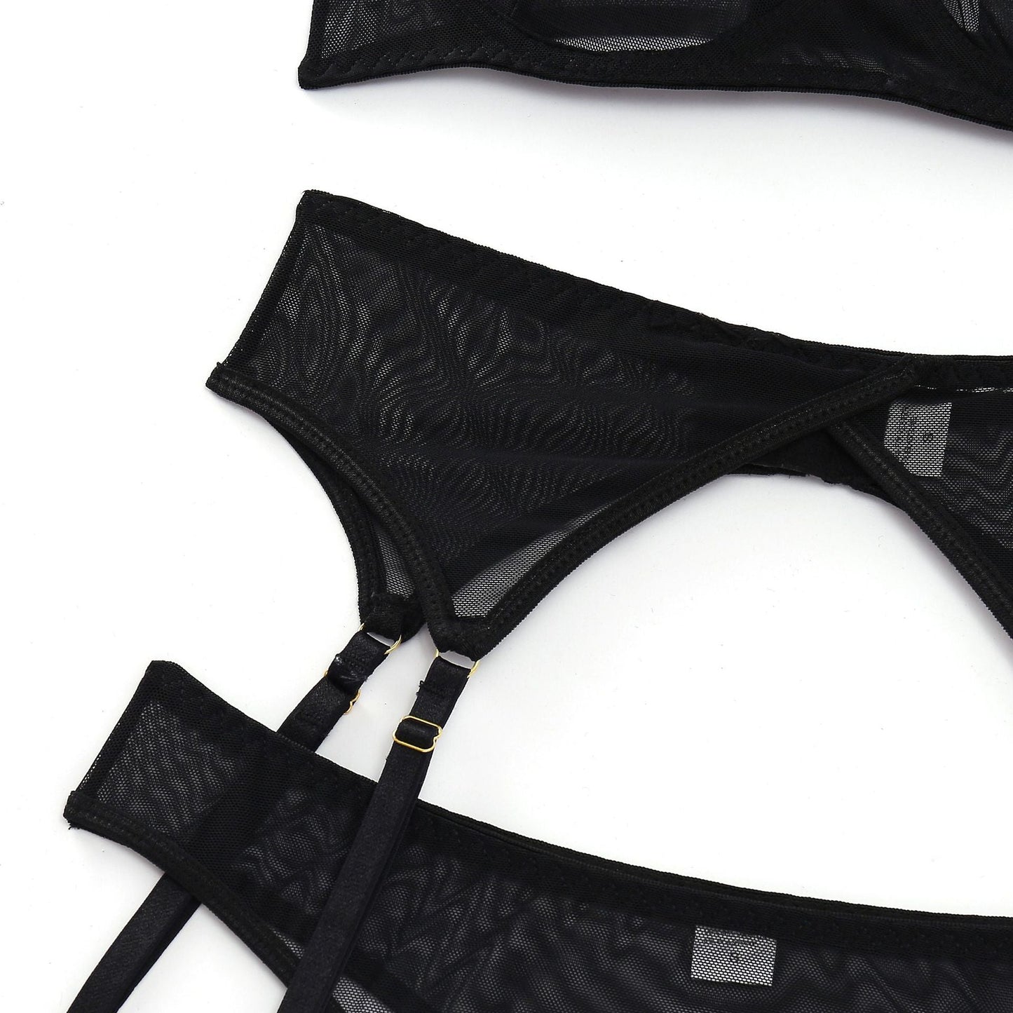 Three-piece Sexy Lingerie Garter Belt | AOMshop