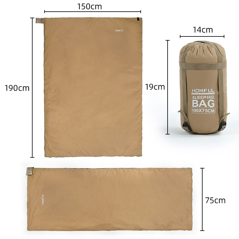 Sac de couchage de randonnée ultra-léger pour adulte - AOMshop