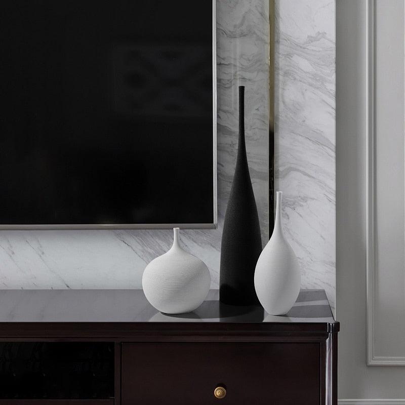 "Vases Artisanaux de Style Nordique : Décoration Haut de Gamme pour Maison et Restaurant"