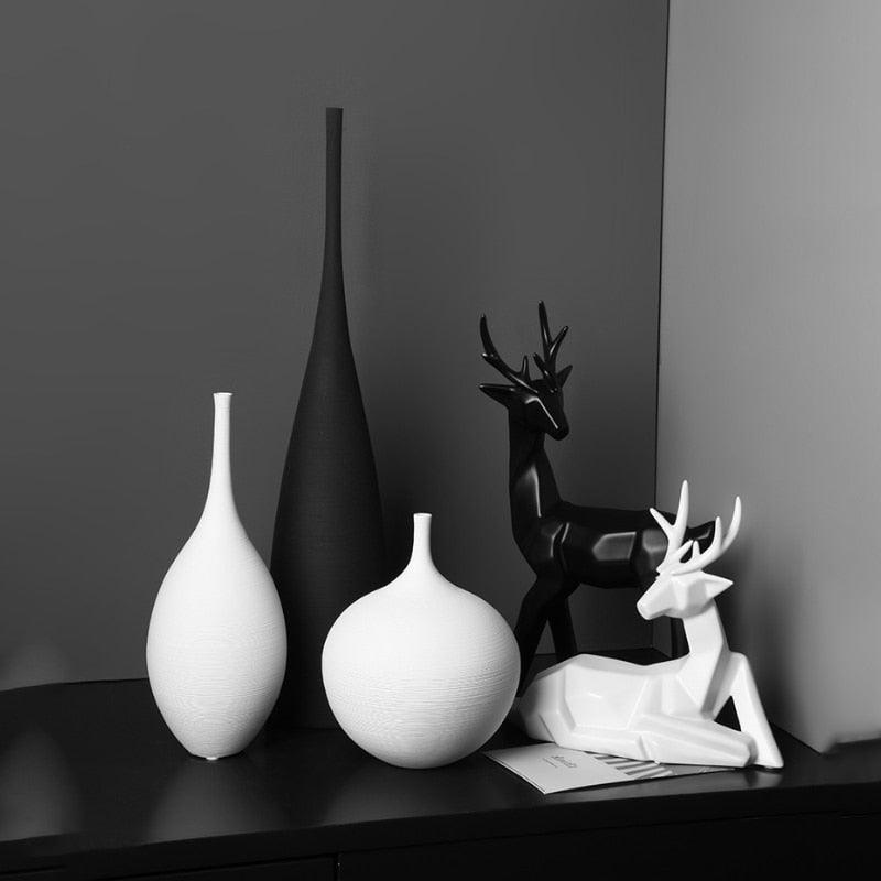 "Vases Artisanaux de Style Nordique : Décoration Haut de Gamme pour Maison et Restaurant"