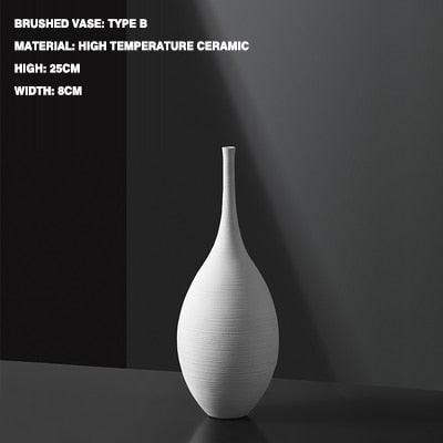 "Vases Artisanaux de Style Nordique : Décoration Haut de Gamme pour Maison et Restaurant" B