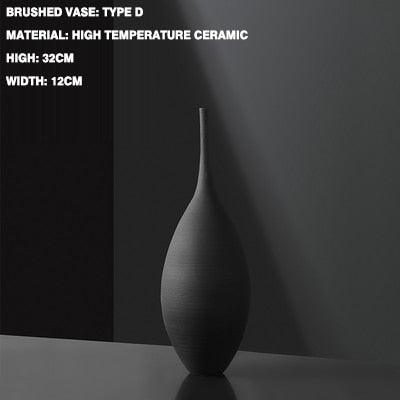 "Vases Artisanaux de Style Nordique : Décoration Haut de Gamme pour Maison et Restaurant" D