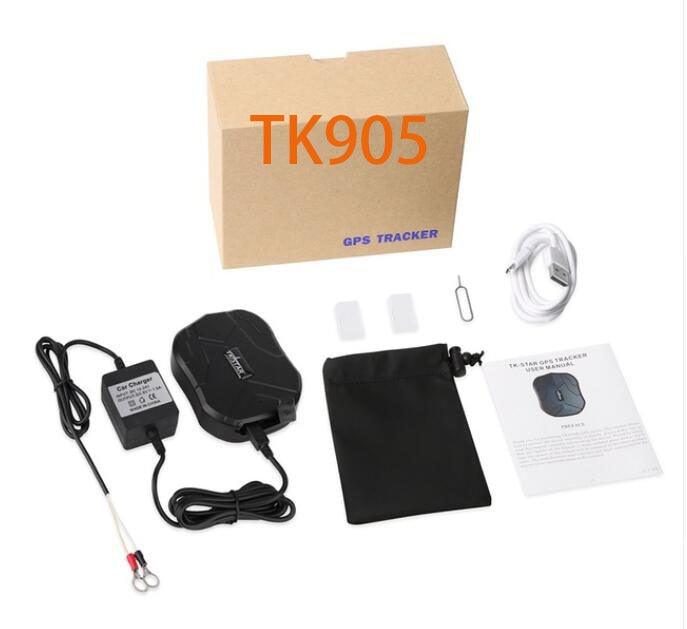 Vehicule GPS Tracker Tk905 TK905B - Tracker GPS pour voiture with charger and box