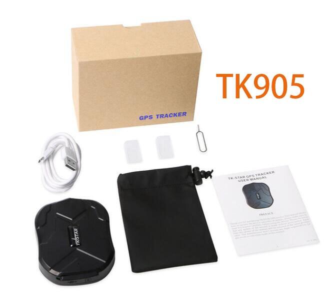 Vehicule GPS Tracker Tk905 TK905B - Tracker GPS pour voiture no charger with box