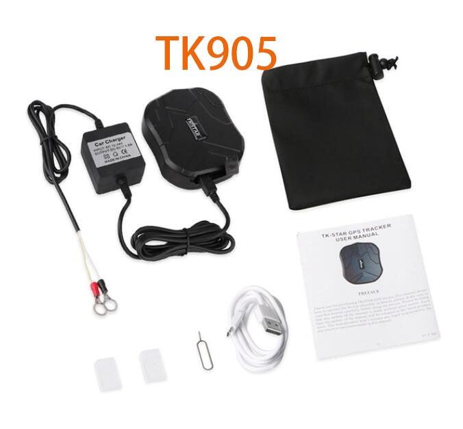 Vehicule GPS Tracker Tk905 TK905B - Tracker GPS pour voiture with charger no box