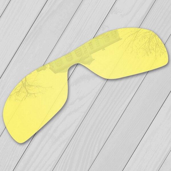 "Verres de remplacement polarisés E.O.S pour lunettes de soleil Oakley Batwolf OO9101 HD Yellow