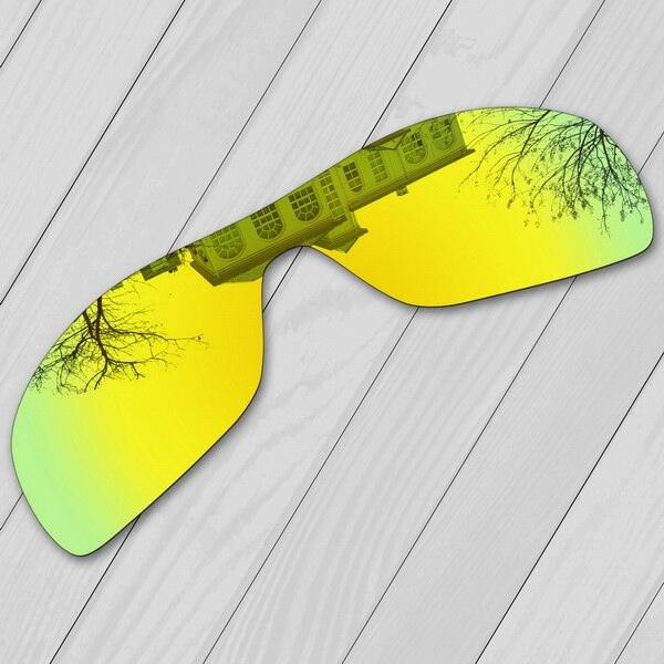 "Verres de remplacement polarisés E.O.S pour lunettes de soleil Oakley Batwolf OO9101 24K Golden