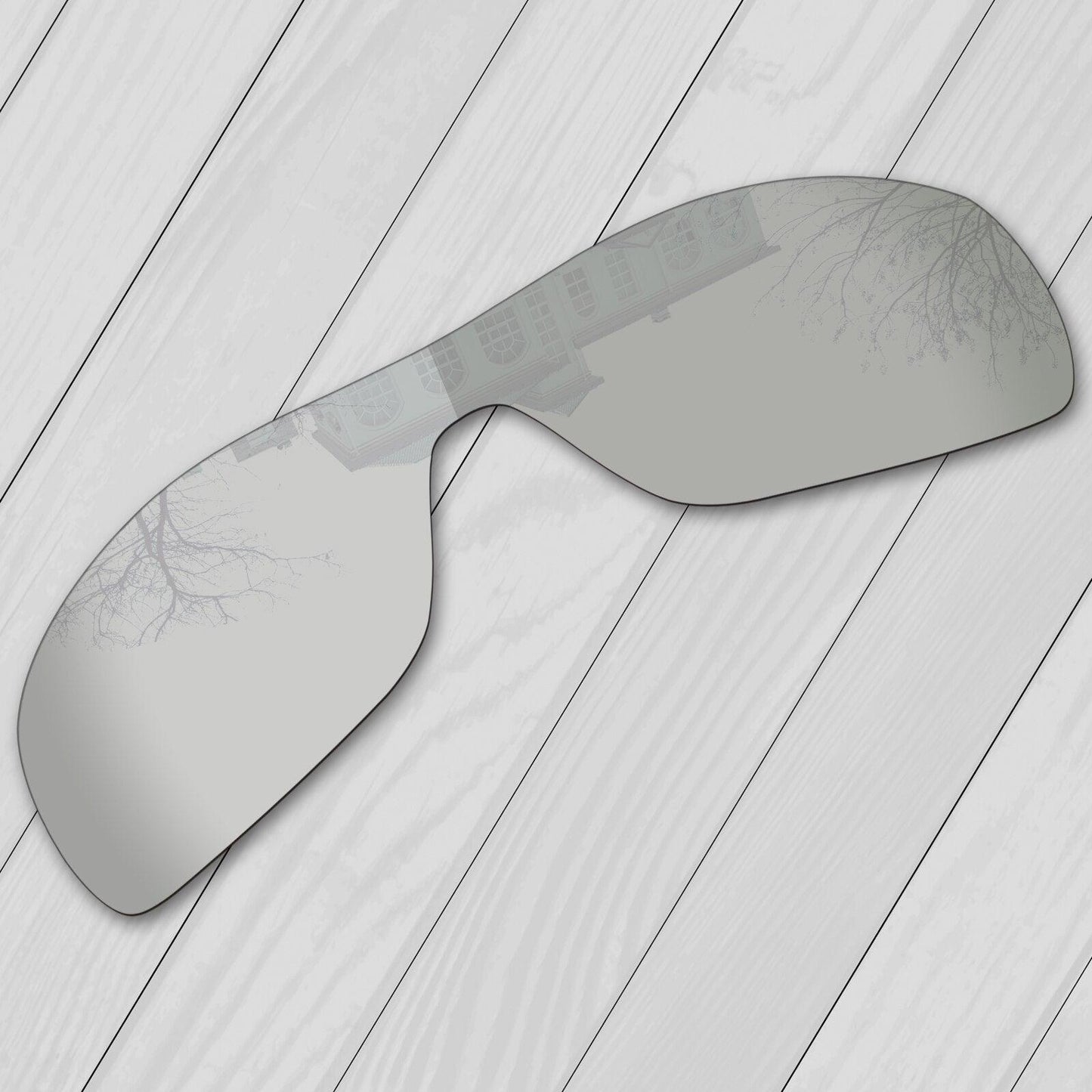 "Verres de remplacement polarisés E.O.S pour lunettes de soleil Oakley Batwolf OO9101 Grey Photochromic