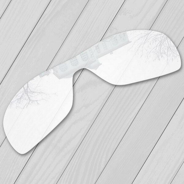 "Verres de remplacement polarisés E.O.S pour lunettes de soleil Oakley Batwolf OO9101 HD Clear