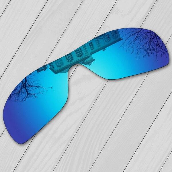 "Verres de remplacement polarisés E.O.S pour lunettes de soleil Oakley Batwolf OO9101 Ice Blue