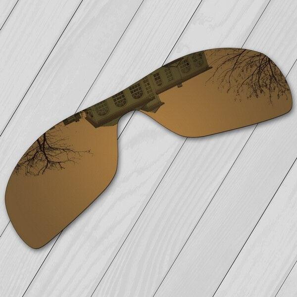 "Verres de remplacement polarisés E.O.S pour lunettes de soleil Oakley Batwolf OO9101 Bronze Golden