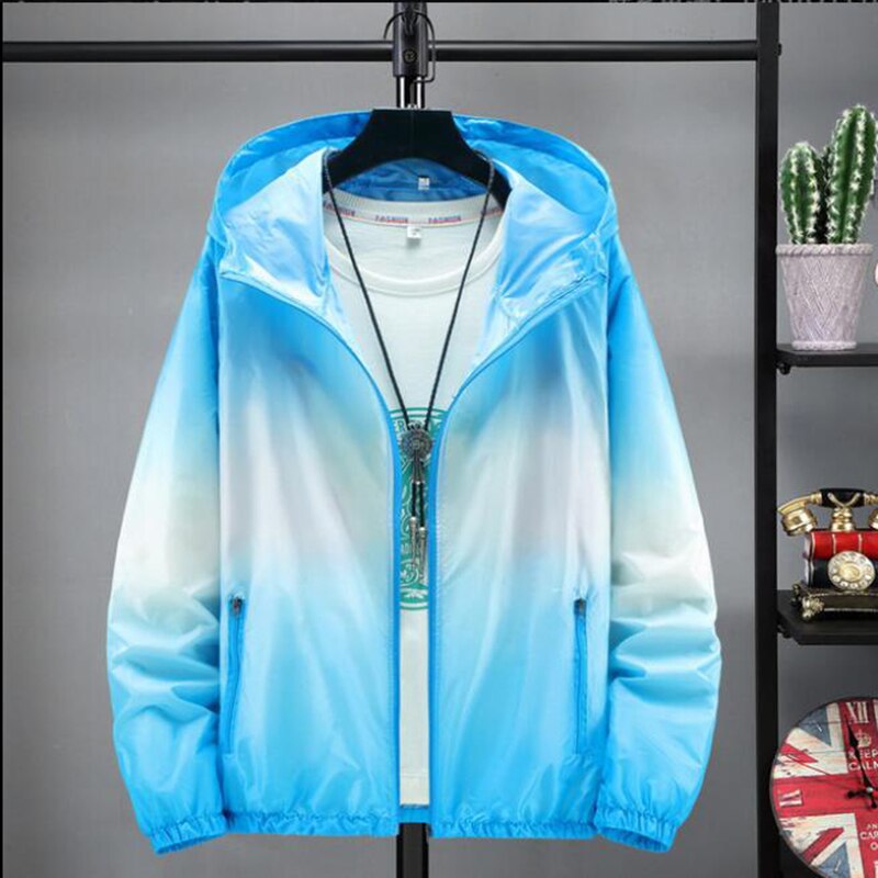 "Veste d'été anti-UV personnalisée pour camping, sports et activités en plein air"