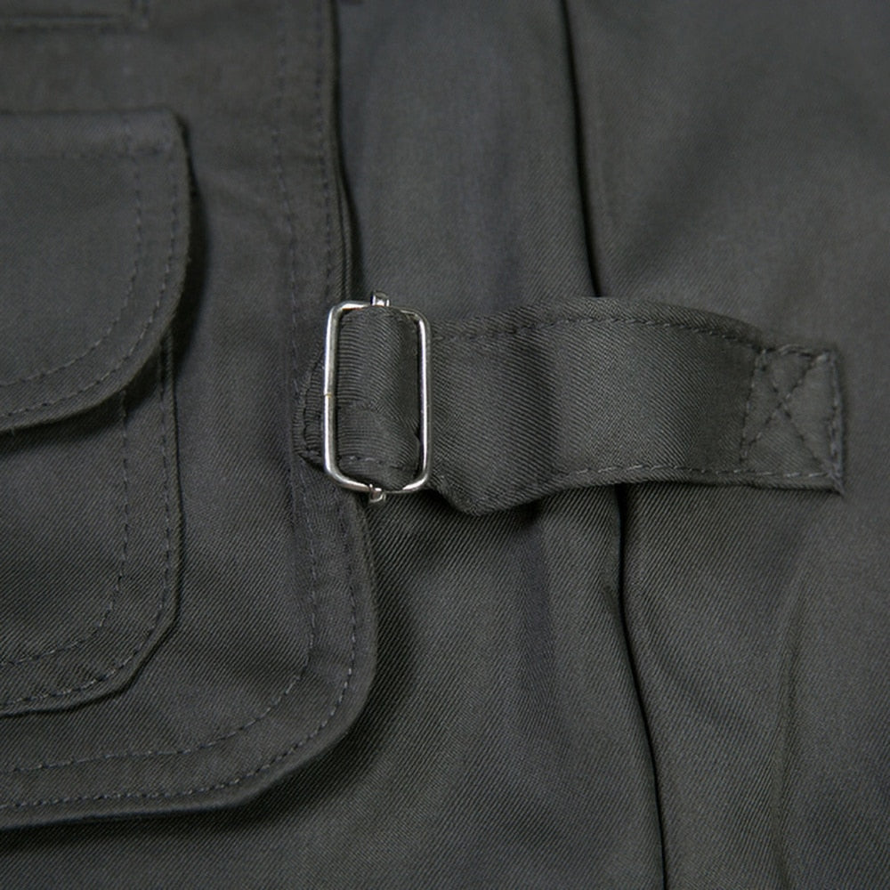 "Veste de travail pour homme, Gilet tactique en maille solide, Multi-poches, 2021"