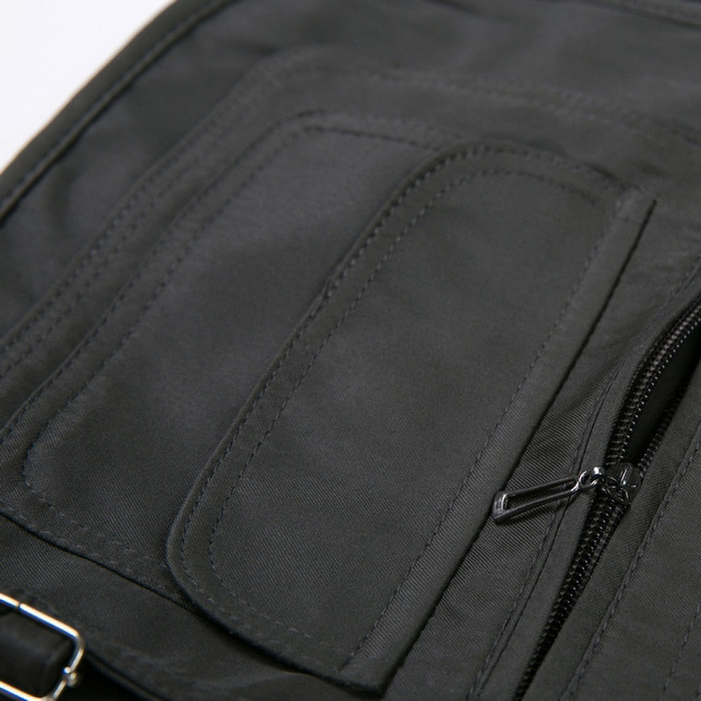 "Veste de travail pour homme, Gilet tactique en maille solide, Multi-poches, 2021"