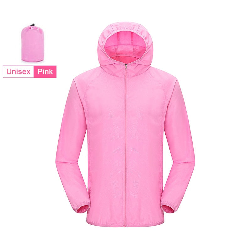 Veste imperméable unisexe pour activités de plein air Unisex Pink China