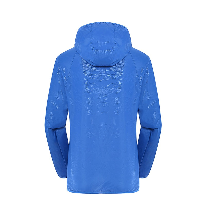 Veste imperméable unisexe pour activités de plein air