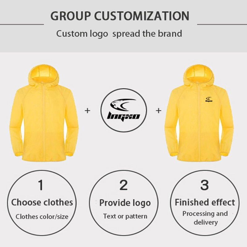Veste imperméable unisexe pour activités de plein air