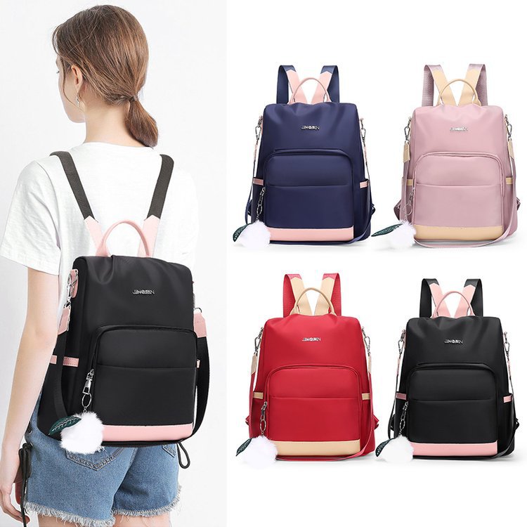 AOMshop: Women's New Fashion Travel Oxford Canvas Bag Backpack