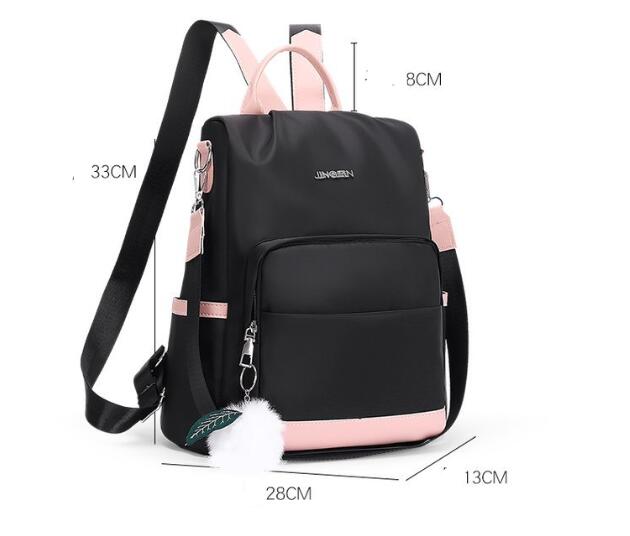AOMshop: Women's New Fashion Travel Oxford Canvas Bag Backpack