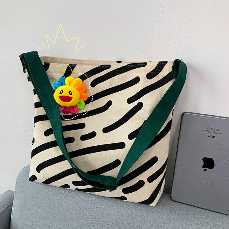 Sac messager en toile à la mode pour femmes - AOMshop