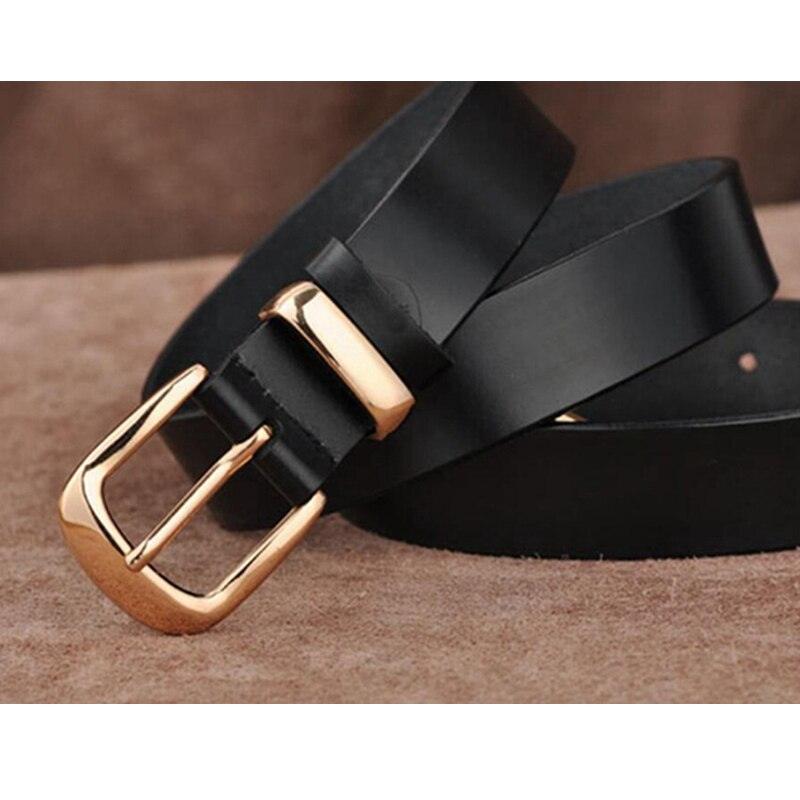 ceinture en cuir véritable MEDYLA pour femmes