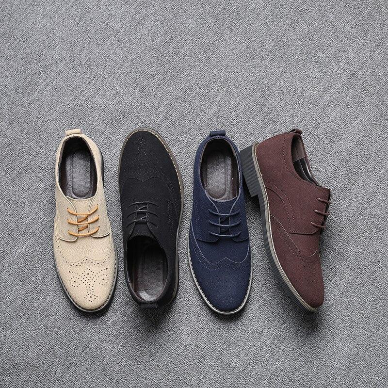 chaussures en daim pour hommes