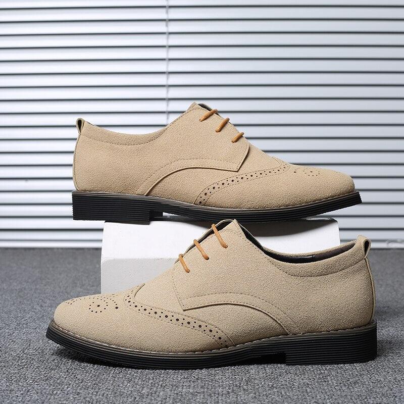 chaussures en daim pour hommes