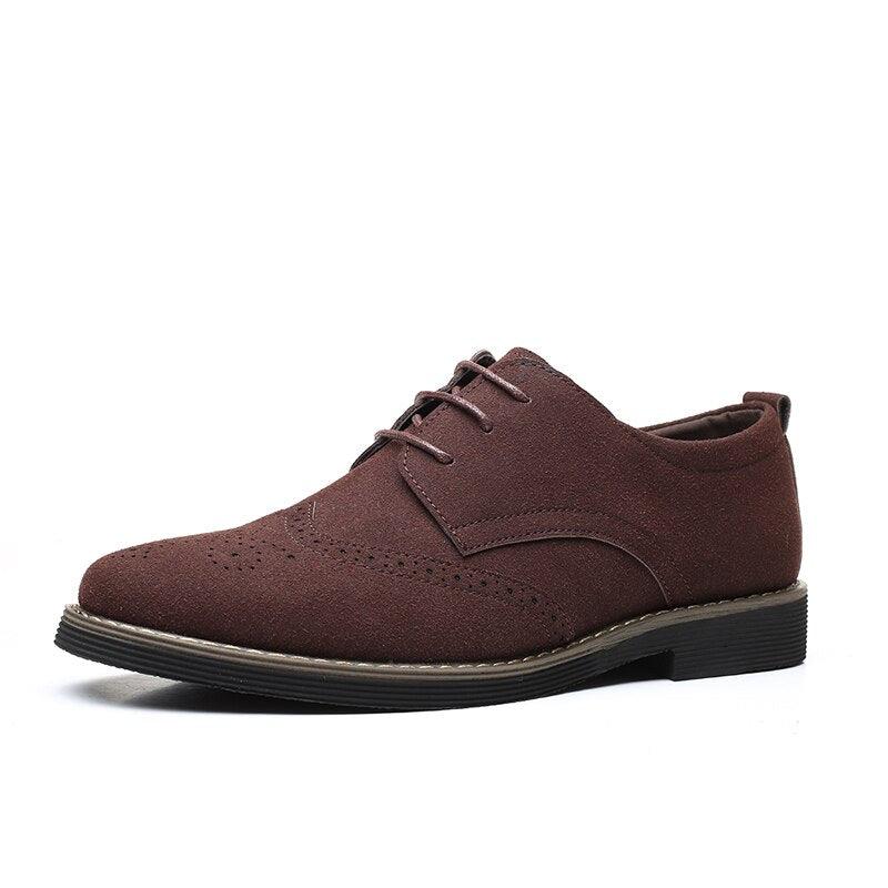 chaussures en daim pour hommes Auburn