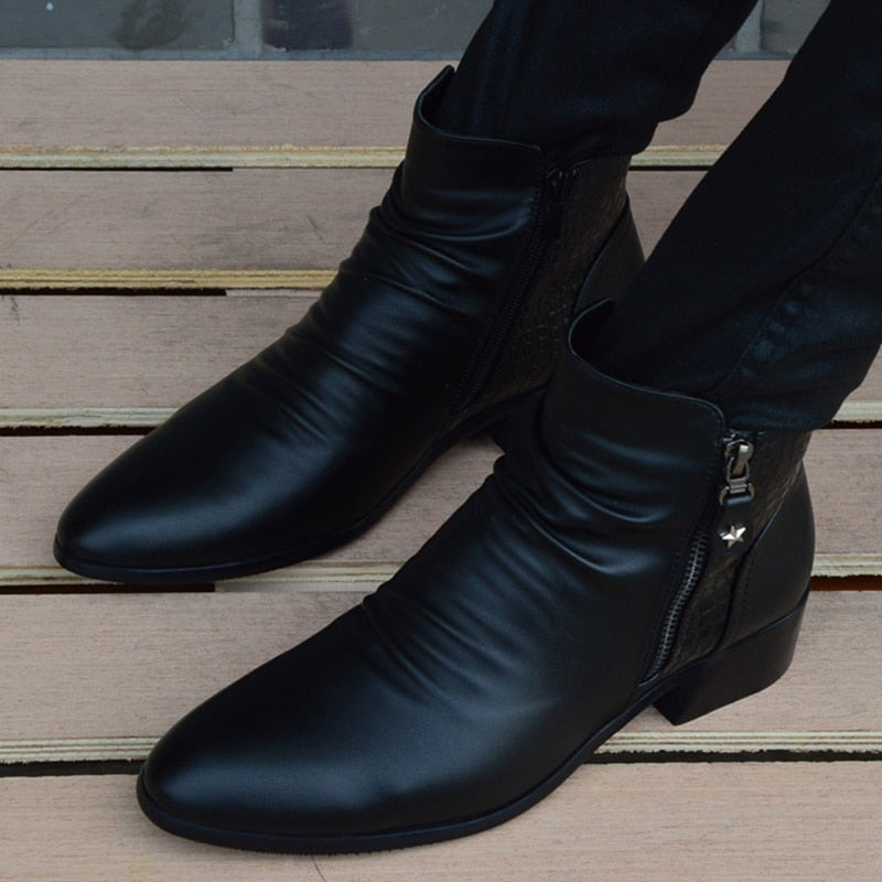 "chaussures homme", "cuir véritable", "automne", "hiver", "nouvelle collection"