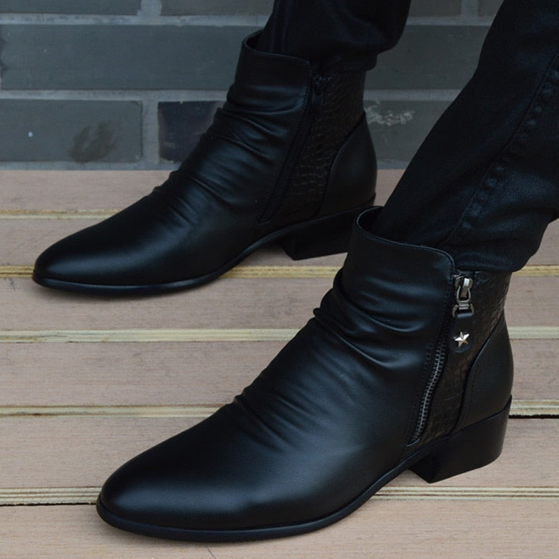 "chaussures homme", "cuir véritable", "automne", "hiver", "nouvelle collection"