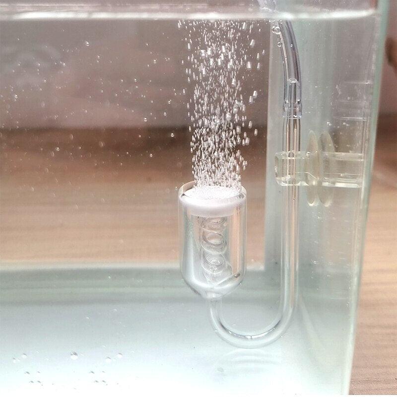 diffuseur en verre, bulleur à rotation 3 et 5, pour plantes aquatiques
