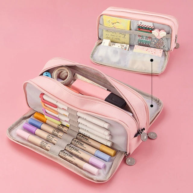 Sacs de papeterie créatifs pour écoliers - Trouvez le vôtre chez AOMshop Pink