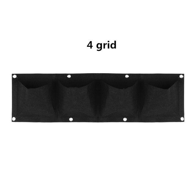 jardinière Vertical jardin légume, fleurs 4 grid black