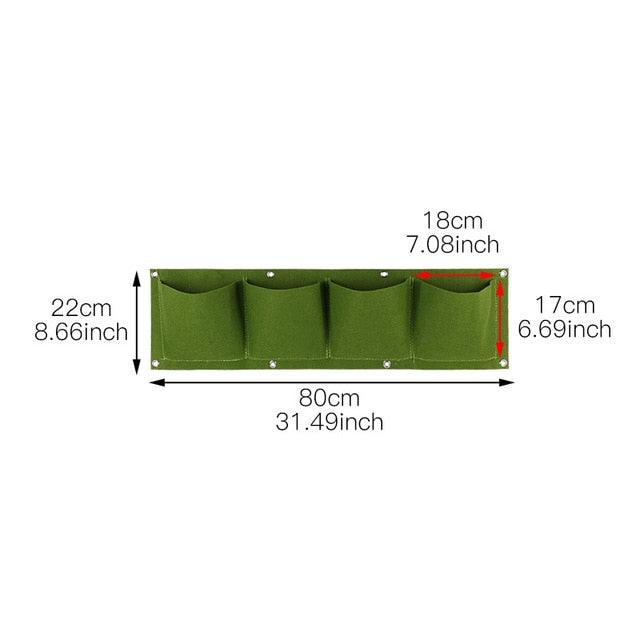 jardinière Vertical jardin légume, fleurs 4 grid green