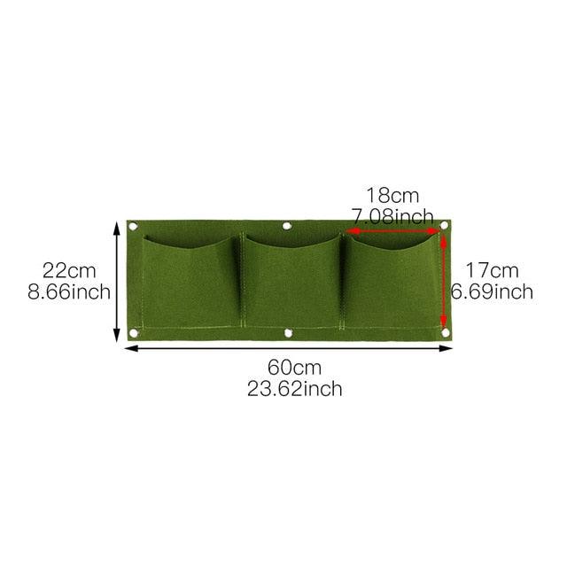 jardinière Vertical jardin légume, fleurs 3 grid green