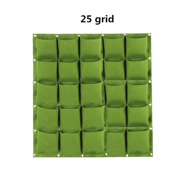 jardinière Vertical jardin légume, fleurs 25 grid green