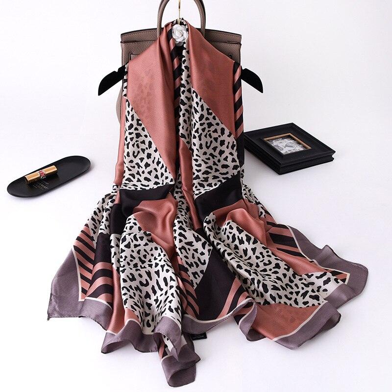 nouveau foulard en soie femmes châle mode doux poncho en mousseline 64 180X90cm