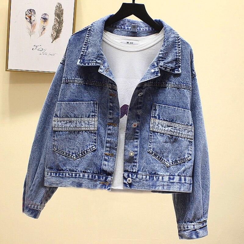 vestes en jean pour femmes Blue